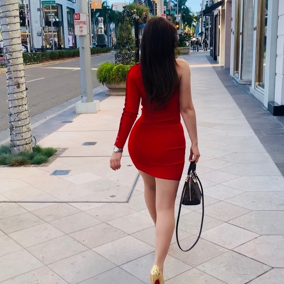 ALEXANDER WANG RED DRESS - Picture 3 of 3